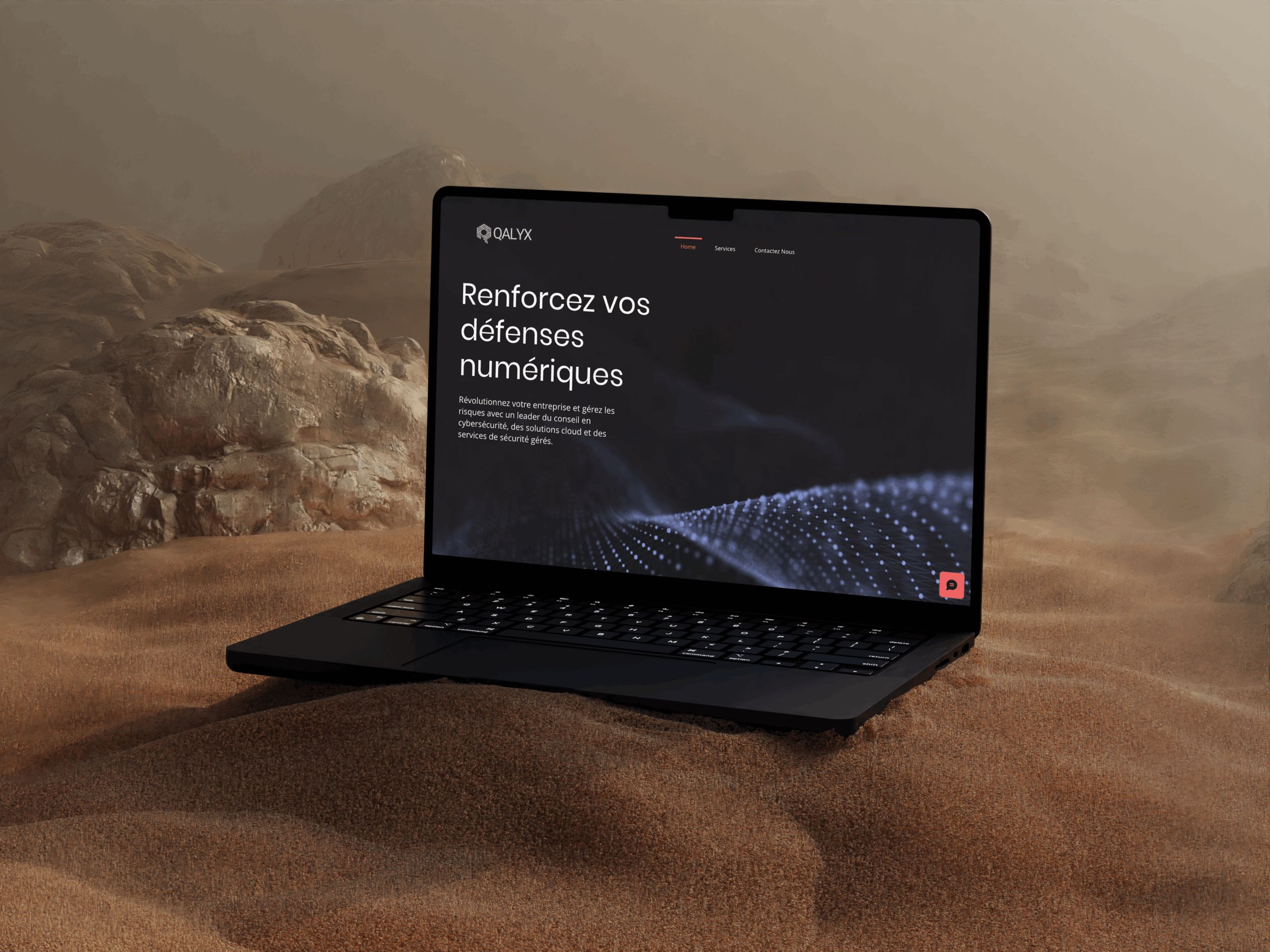 Qalyx website by smc designs